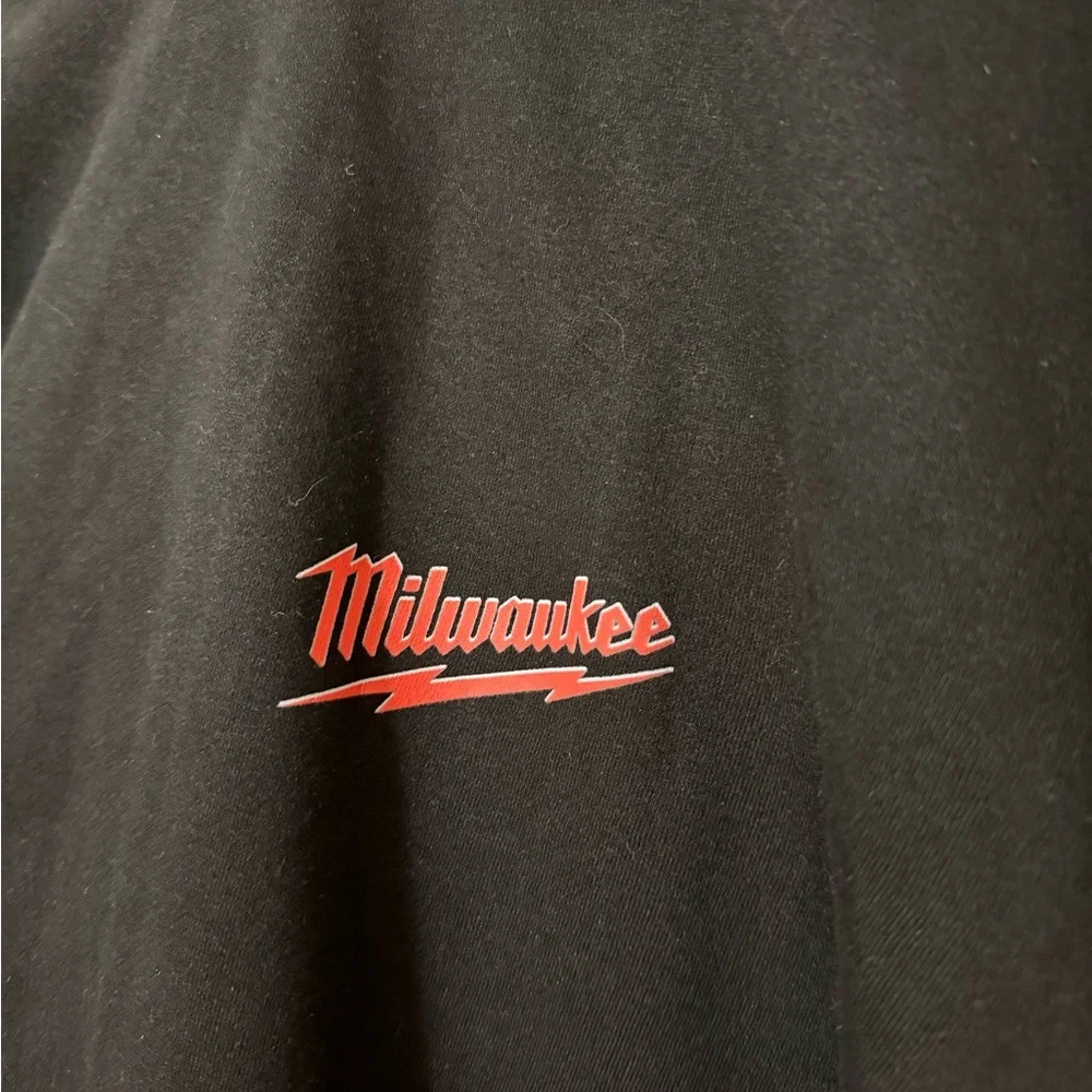 NWT Milwaukee black and red skull hoodie size XL - Picture 3 of 6